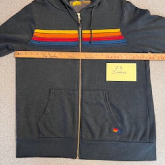 Aviator Nation 5 Stripe Hoodie XL - Picture 2 of 8